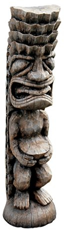 Design Toscano Der Gott von Luau Tiki, Götterfigur