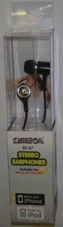 Omega HP-57 Canal Style Earphone