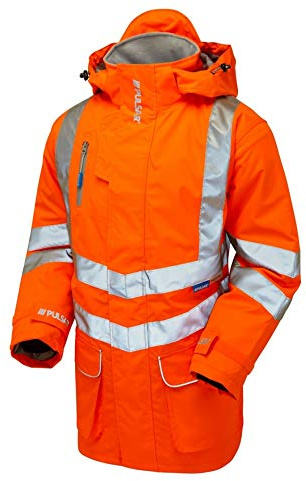 Pulsarail PR499 High Vis Unlined Storm Coat - 5XL