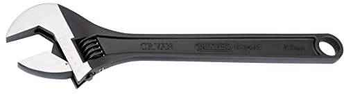 Draper 52684 Expert Crescent Type Adjustable Wrench with Phosphate Finish, 450mm,Blue