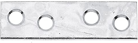 Alberts 336417 Flachverbinder | schmal | sendzimirverzinkt | 50 x 14 mm | 12er Set