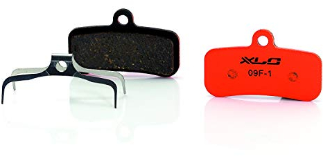 XLC Unisex – Erwachsene Scheibenbremsbeläge BP-O20, Orange, One Size