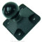 BuyBits Original 1 Ball AMPS 4 Hole Adaptor Plate