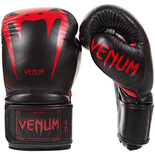 Venum Giant 3.0 Gants de boxe Muay Thai, Kick Boxing, Black Devil, 12 oz
