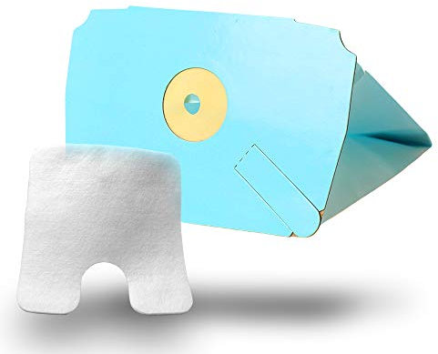 MisterVac | 10 Staubsaugerbeutel + Hygienefilter kompatibel mit Electrolux-Lux Lux D 768 Royal