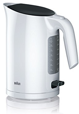 Braun PUREASE WK 3100, WASSERKOCHER WEISS, 1,7 LITER