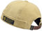 CLAPE Retro Kord Dockercap Verstellbar Dockermütze Seemannsmütze Hafenmütze Faltbar Brimless Hat Beanie Watch Cap Rolled Cuff Harbour Hat