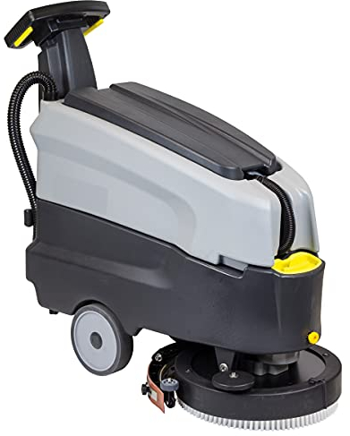 SIP SD1600BAT Walk-Behind Cordless Scrubber Dryer Cleaning Machine Brush & Vacuum