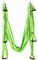 Topchances Hamaca de yoga aérea con kit de montaje para adultos/niños, para interiores, antigravedad, columpio de yoga, trapecio, herramienta de inversión para gimnasio, hogar, fitness (verde fruta)