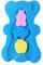 perfeclan Siège éponge de pour Bébé, Tapis de Antidérapant Mignon, Support de Corps de Sécurité, Coussin pour Enfants, éponge de Bain, Bleu