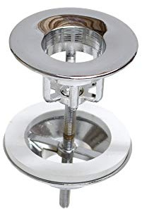 Fonderia Bongiovanni Piletta in Ottone Attacco 1'' Maschio per Lavello Fontane Vasche (Cromato)