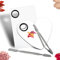 Penubuy Upgrade-Misch-Make-up-Palette, 2 Stücke Edelstahl-Kosmetik-Palette mit Spatel-Werkzeug, Nail-Art-Kosmetik-Palette zum Mischen von Foundation/Auge Lidschatten/Wimperntusche/Nagellack