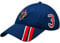 U.S. Polo Assn. Unisex Erwachsene Verstellbare Baseballkappe Polo Pferd Streifen Dad Hat, Navy, Einheitsgröße