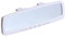 MoreChioce Auto Innenspiegel, Weitwinkel Rückspiegel Panorama Blendschutz Gebogener Spiegel Mit Verstellbarem Clip für SUV LKW, 270mm x 80mm Weiß