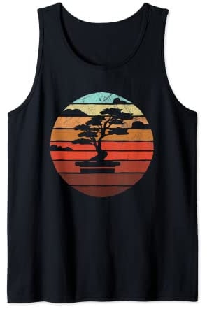 Bonsai Tree Planter Zen Garden Japan bonsai tree Tank Top