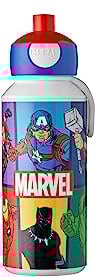 Mepal - Trinkflasche Pop-up Campus - Wasserflasche - Auslaufsichere Flasche für die Schule - Wiederverwendbar - BPA-frei & Spülmaschinenfest - 400 ml - Avengers