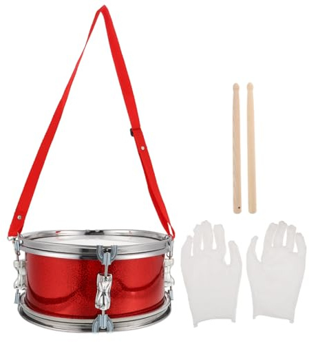 ERINGOGO 1 ensemble de caisse claire de 27,9 cm - Instrument de performance pour l'éducation musicale - Performance sur scène