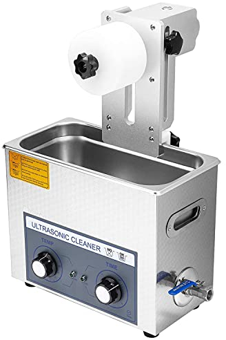 JODAIS Nettoyeur de disques Vinyle à ultrasons, 6L 4 pièces Une Fois, Nettoyage LP Double Face à Rotation Automatique, minuterie 0~30 Min, système de nettoya et restaurer