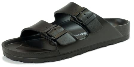 Natural World Eco - 7051 - EVA water-friendly sandals - Sustainable and ethical - Black color