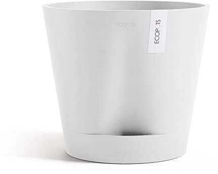 Ecopots Venedig 2 Pflanztopf selbstbewässernd 40,6 cm Ø stilvolle Wasserspeicherlösung recycelte Materialien