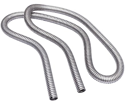 BUGUUYO Metall Gewinde Schlauch Draht Kabel Schutz 304 Edelstahl Kabel Hülse Für Schwere Maschinen Und
