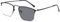 OnSaya Photochromic Reading Glasses Half Rim Blue Light Blocking Sunglasses Lightweight Titanium Outdoor Sun Reader UV400 Protection Glasses for Men Women (Color : Black(photochromic), Size : 2.5 x)