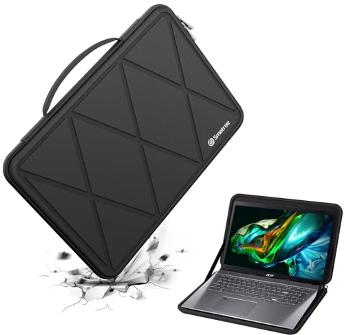 Smatree Hard EVA Protective Sleeve Case Compatible for 15.6 inch Acer Aspire 5 Laptop - A515-58M-7570, for 16 inch Acer Swift Edge 16 Laptop - SFA16-41-R6YS, Slim and Anti-Shock Notebook Bag (X8278)