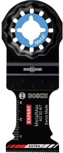 Bosch EXPERT MetalMax AIZ 32 AIT Lot de 10 lames pour outils multifonctions oscillants 40 x 32 mm