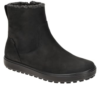 ECCO Women's Soft 7 TredBoots, black, 9 UK