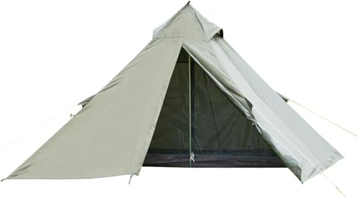 TIYASTUN Tipi Zelt Outdoor 1 Mann Zelt Hot Tent, Baumwollzelt, Tipi Zelt Camping Campingzelt 1 Personen Zelt Polycotton/Leinwand