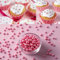 Lozadia 100g Edible Sprinkles Metalic Pearl Sprinkles Of Pearl Sugar Cake Sprinkles, Edible Cake Decorations, Sugar Balls for Cupcake Cakes Sprinkle On Birthday Wedding Party (Rose Gold)
