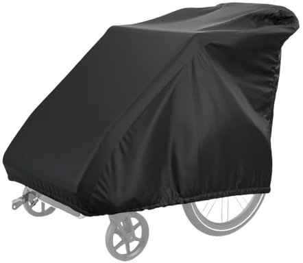 Sporgo 420D Faltgarage für Fahrradanhänger: Wasserdicht UV-Schutz Fahrradanhänger Abdeckung, Oxford Faltgarage Fahrradanhänger Abdeckung Zubehör für Hundeanhänger Lastenanhänger, 140cm*99cm*84cm