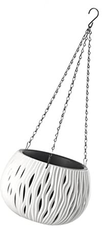 OFFSCH Pot De Suspendu Panier Décoratif pour Mur pour Plantes Intérieur Et Extérieur Style Naturel Convient Aux Violets Cactus Et