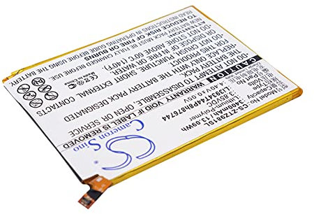 TrustCell Li3934T44P8h876744, Li3934T44PH8H876744, Batteria di ricambio per ZTE Imperial Max, Max Duo LTE, Z962BL, Z963U, Z963VL, Z981, Z988, 3400mAh