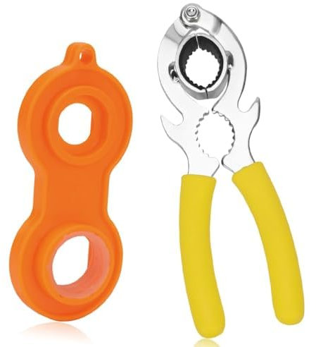 EnweiBingshi 2-in-1 Faucet Aerator Wrench Kit - Faucet Aerator Removal & Installation Tool, Durable Cleaning Tool for Bathroom & Kitchen Faucets, for Easy Disassembly & Maintenance (1 Suit)