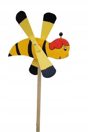 PEEWIT Windmühle Holz Angst Garten Tierabschreck Deko Garten Biene