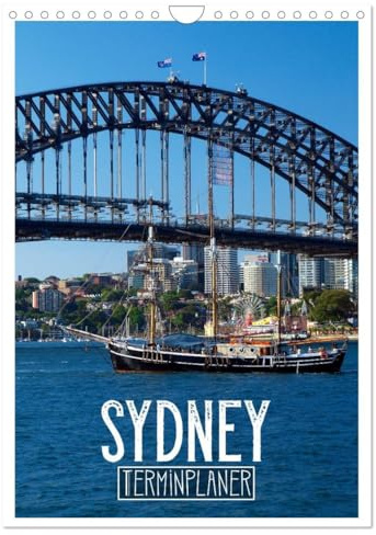SYDNEY Terminplaner (Wandkalender 2026 DIN A4 hoch), CALVENDO Monatskalender: Die bezaubernde australische Küstenstadt (CALVENDO Orte)