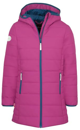 Trollkids Girls Stavanger Coat | Wasserabweisend und atmungsaktiv, Warme Wattierung, Angeschnittene Kapuze, Zwei Hüfttaschen