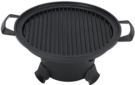 Ahgsup Tabletop Portable Grill Compact Die Cast Aluminum Hibachi Grill for Outdoor Picnics and Camping, 1-2 People