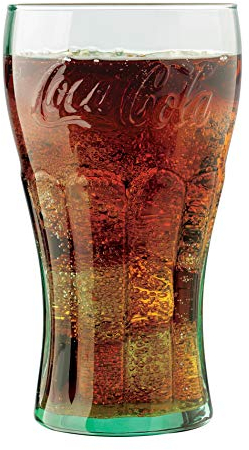 Libbey Coca-Cola Trinkgläser, 6 Stück