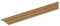 Alberts 491499 Übergangsprofil | selbstklebend | Aluminium, goldfarbig eloxiert | 900 x 38 mm