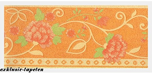Bordüre Tapetenborten Flower Floral Blumen