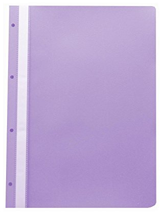 20 Ablage-Schnellhefter / Archiv-Hefter mit Lochung zum Abheften /Farbe: violett