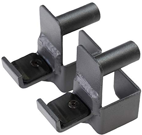 Fitness Reality 2816 J-Haken, Stahl, passend für 5,1 x 5,1 cm Stahlkäfige