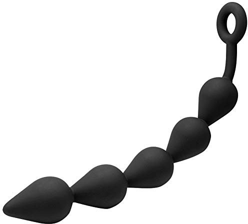 Roluck Analdilos Hombres con Mango Bolas Anales de Silicona Juguete Sexual Anal para Hombres Mujeres Masturbador Anal, 40cm