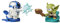 Star Wars Battle Bobblers R2-D2 Vs Yoda Battle Figuren 2er-Pack mit Clips, wackelndes Spielzeug für Kids ab 4 Jahren