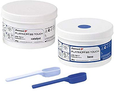 Zhermack Silicone Platinum 85 Touch viola/blu impastatore modellabile Shore 85 1:1 400 g
