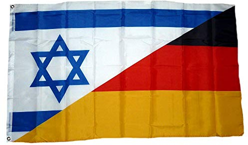 Fahne/Flagge Deutschland/Israel 90 x 150 cm