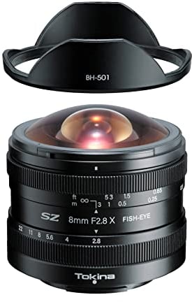 Tokina SZ 8mm F2.8 Fisheye MF- Fujifilm X mount, Black