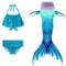 GD-SJK Lässige Badebekleidung für Mädchen, Bikini-Badeanzug, 3-teiliges Set für Kinder, Mädchen, Cosplay (#1,150cm)